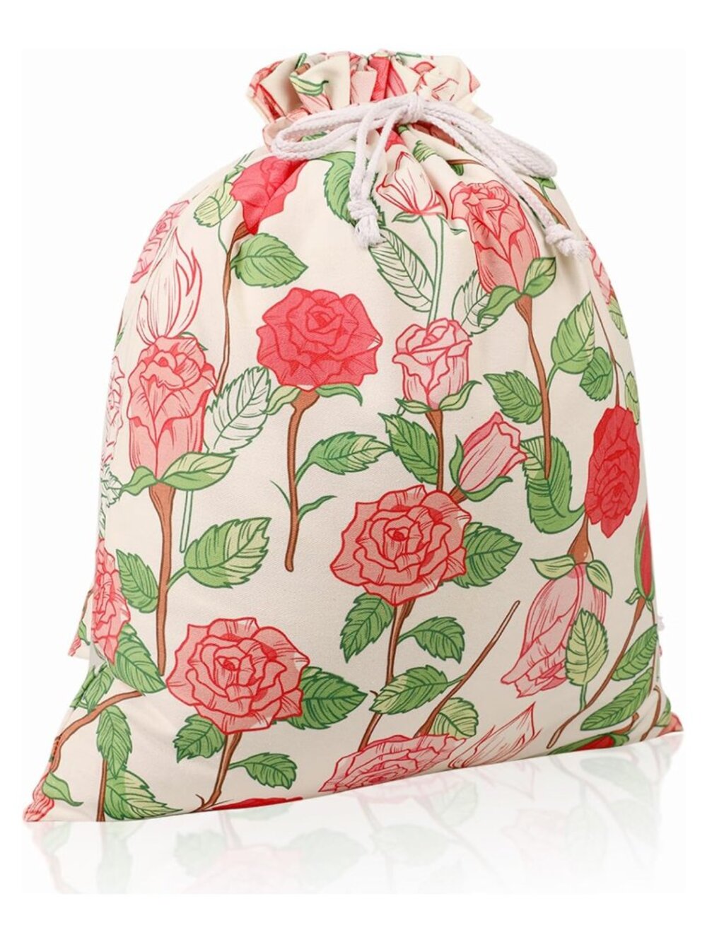 Extra Large Canvas Drawstring Gift Bags Reusable Fabric Storage Bags
